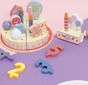 Juego de Té de Madera Educativo Cpc Ce, Accesorios de Cocina, Juguete de Imitación, Regalo para Niñas - Product Image 1