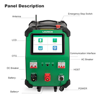 Analyseur de charge et de décharge de batterie EV LAUNCH EVP711 2-400V 100A, outil d'entretien pour modules de batteries lithium NiMH BMS sécurisé