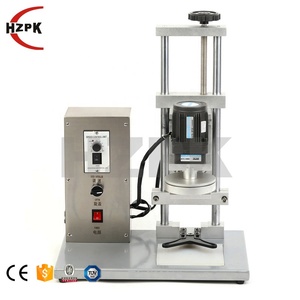 HZPK Twist Off Bán Tự Động Thủy Tinh Và Chai Nhựa Kim Loại Lug Vít Cap Thắt Chặt Capping Máy Glass Jar - Product Image 2