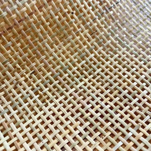 Anyaman Rotan Alami Grosir Cina untuk Dekorasi Furnitur, Anyaman Rotan Alami 6X6 Jaring Terbuka - Product Image 2