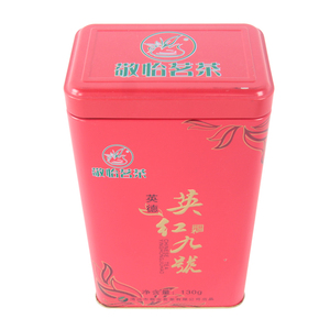Wholesale Airtight Custom Luxury Can Rectangular Tea Tin Cans With Hinged Lid