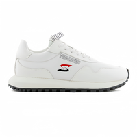Chaussures de marche en cuir pour hommes sur mesure OEM, lacets, bout pointu, doublure en mesh, tendance de la mode