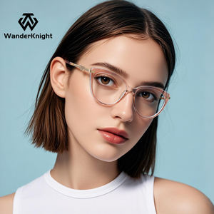 83005 Nuovi <span class=keywords><strong>Occhiali</strong></span> <span class=keywords><strong>da</strong></span> Lettura Oversize Neri alla Moda con Montatura TR90 e Aste CP, <span class=keywords><strong>Occhiali</strong></span> Anti Luce Blu per Donna per Prescrizione - Product Image 3