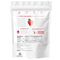Poudre de fraise de qualité alimentaire pour adultes Health Tree – Complément alimentaire sain pour la santé quotidienne