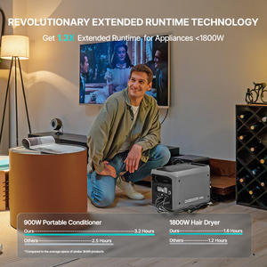 Портативная солнечная электростанция Dabbsson Lifepo4 Hithium для улицы, 3000 Вт, 3430 Вт·ч, 110 В/230 В - Product Image 2