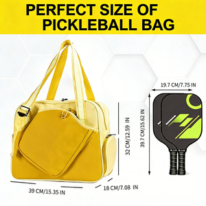 Borsa a Tracolla Personalizzata per Pickleball, Impermeabile in Nylon, per Racchette, Palline e Accessori - Product Image 5