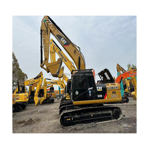 Excavatrice de chat de chenille d'occasion européenne 323D 323D2 323D2L équipement de creusement hydraulique avec seau standard - Product Image 3