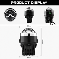Promotion : Projecteur de Feux Antibrouillard Laser F16 3 Pouces 6000K 12V 24V à Faisceau Haut et Bas avec Support pour Voitures Honda