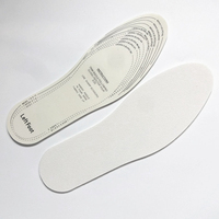 Semelles intérieures en latex découpables, fines, légères, souples et amortissantes pour hommes et femmes, inserts confortables pour baskets et chaussures décontractées