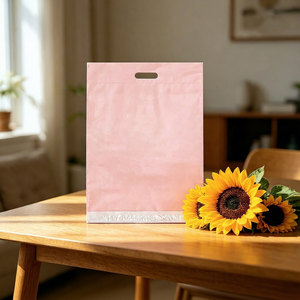 Bolsas de Correo Ecológicas con Asa de Transporte, Bolsas de Plástico Reutilizables Impermeables, Compatibles con Logística Internacional Express - Product Image 1