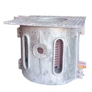 100Kg 250Kg 500Kg 750Kg 1T 2T 3T Acier Four Inclinable Machine Fer Électrique Fusion Métal Fusion Induction Four Industriel - Product Image 1