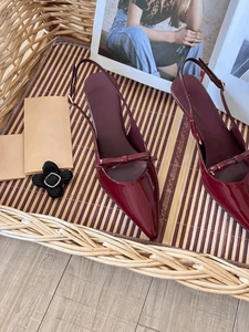 Sandales d'été 2025 simples à talons hauts pour femmes, style européen et américain, grandes tailles, bout ouvert, bout pointu, talon épais, sexy, en dentelle, souples - Product Image 3