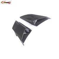 Prise d'air de conduit d'air de fenêtre latérale de voiture en Fiber de carbone sèche de Style OEM pour Lambo Aventador LP700-4 2011-2015