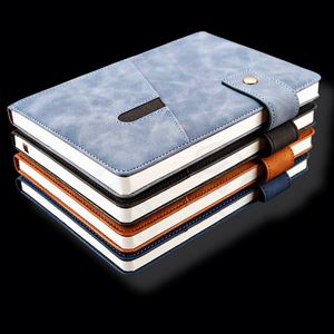 Pu Leather Customised logo College Ruled Lined Printed Dairy A5 Size Notebook for Writing and Journaling - Product Image 2
