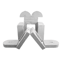 Einfach zu Montierendes Konvertierbares Modulares Ecksofa mit Chaiselongue, Quadratische Ecke, Komfortables Polsterbett für Apartments und Fitnessräume, Aufblasbar