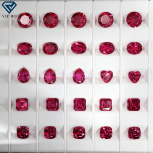 Bán buôn Hight chất lượng lỏng đầy màu sắc đá tròn cầu vồng 2 #3 #5 #8 # <span class=keywords><strong>Corundum</strong></span> Sapphire Sapphire phòng thí nghiệm phát triển đá quý - Product Image 1