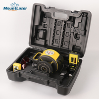 Laser de construction autonivelant KRL-310 à faisceau vert, facile à utiliser, kit de niveau laser rotatif vertical et horizontal avec point supérieur