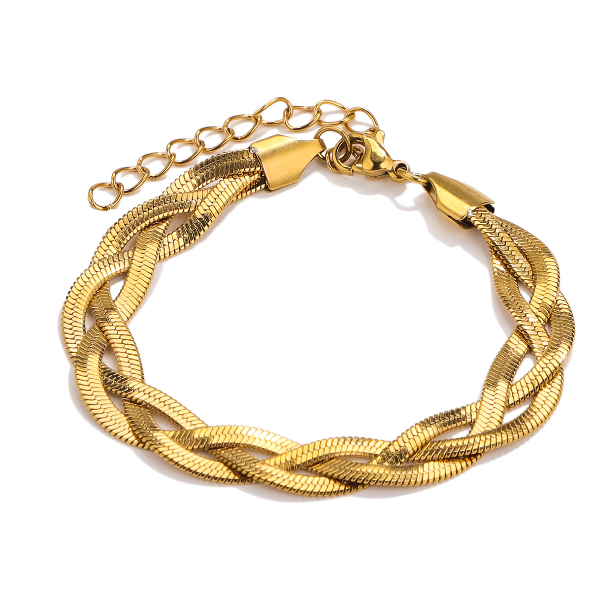 Bracelet doré 3 couches