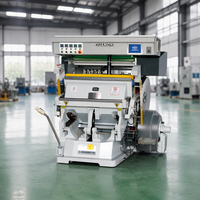 Mesin Pemotong & Pembuat Lipatan Kertas Kardus Karton TYMC1100 Berkualitas Tinggi dengan Pemrograman Komputer untuk Hot Foil Stamping