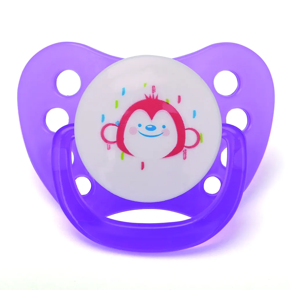 Custom 100% Food Grade Silicone Wholesale Baby Pacifier Newborn Infant Natural Silicone Baby Orthodontic Pacifier