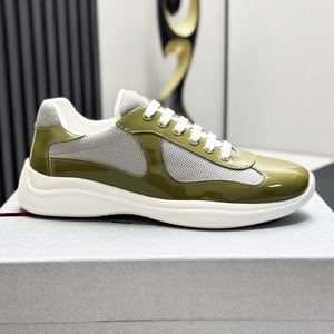 2026 New Men's PU Sneakers Designer American Cup <strong>Shoes</strong> Casual Sporty for Summer EVA for Outdoor Walking - Product Image 6