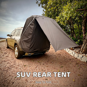 Tente de camping extérieure d'extension arrière imperméable pour SUV/Van <span class=keywords><strong>auvent</strong></span> pliable d'ombre de <span class=keywords><strong>hayon</strong></span> de polyester pour la tente arrière de voiture de tourisme - Product Image 3