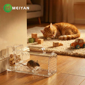 Piège à rats intelligent en plastique, étanche et écologique, pour la capture vivante – Idéal pour le contrôle des animaux dans les jardins et sur les fermes - Product Image 3