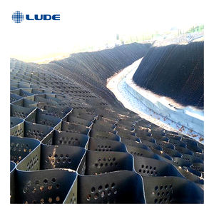 Высокое качество HDPE Geocell гравийный стабилизатор, мощение для стабилизации дорог и ландшафта для дорожного строительства - Product Image 1