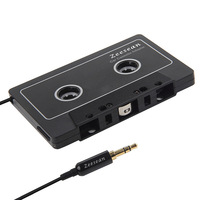 Adaptateur Cassette Universel pour Voiture Marque Smile Modèle 0731 de Qualité Supérieure, Vente Chaude, pour Téléphones Mobiles MP3 MP4, Couleur Noire