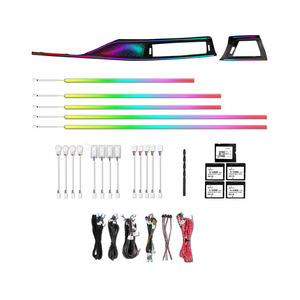 Kit d'éclairage d'ambiance F30 RHD pour BMW Série 3 2013-2019, 64 couleurs, accessoires d'éclairage LED intérieur - Product Image 1