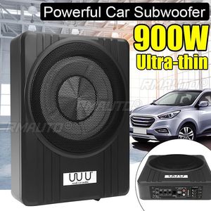 10" 900W Car Active Subwoofer <b>Speaker</b> Audio <b>Amplifier</b> Vehicle Subwoofer Bass <b>Amplifier</b> Enclosure Auto Sound Car Audio <b>Amplifier</b> - Product Image 1