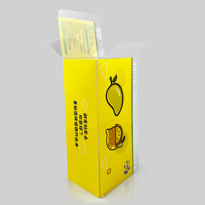 Taiqiu Custom eco friendly transparent PET color printed square folding plastic tea bag packaging box for daily necessities