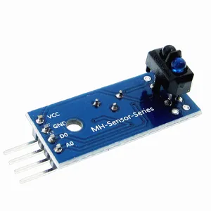 TCRT5000 4PIN تتجنب العقبات أشعة تحت الحمراء الكهروضوئية تبديل المسار وحدة الاستشعار ل Arduino DIY