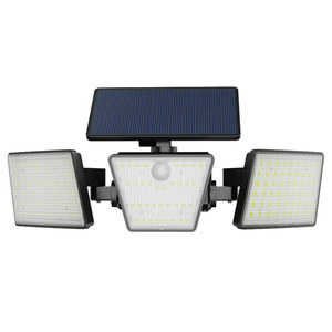 Lámpara Solar XINSITE de 5W para Exteriores, Lámpara de Pared con Sensor de Movimiento, Impermeable, Sin Cables, Iluminación para Patio - Product Image 3