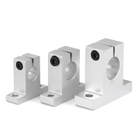 SK8 10 12 16 20 25 30 35 40 50 60 Support de fixation d'axe optique vertical en alliage d'aluminium