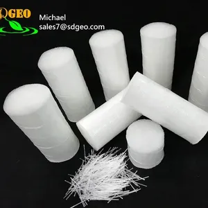 Polypropylene macro fiber synthetic fiber for concrete floor