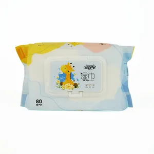 FREE SAMPLE Hot sale baby wipe container baby wet wipes disposable soft care baby wipe