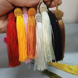 Tua xoắn ốc bóng tua đầy màu sắc nến tua với số lượng lớn bán buôn Chất lượng cao trong kho sáng tạo Lụa Polyester trang trí - Product Image 3