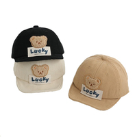 Gorra de Béisbol para Bebé, Bordado a Mano, 100% Algodón, Lona Suave, Protección Solar, Unisex, Cuatro Estaciones, Diseño de Frutas, Modelo INK 1215, Individual
