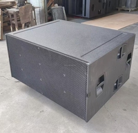 Système de haut-parleurs de basses B22 double 18 pouces Line Array étanche pour extérieur (enceinte vide)