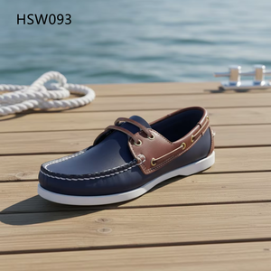 HY, Chaussures mocassins marron artisanales polyvalentes pour les vacances en bord de mer, anti-ampoules, toutes occasions, pour le voyage et les déplacements HSW089 - Product Image 3