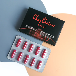 Capsules de vitalité masculine pour adultes, marque privée OEM, avec Maca et Ginseng pour le soutien énergétique, 10 capsules par boîte - Product Image 1