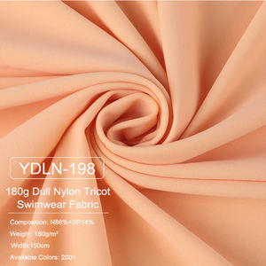 Multi color Matte Stretch Sportswear Bademode Stoff Schnellt rocknend g/<span class=keywords><strong>m</strong></span>² Trikot bedruckt Weich Nylon Spandex Stoff - Product Image 2