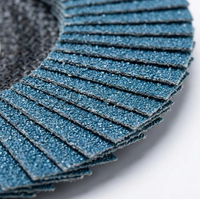 Disque à lamelles pour le polissage de l'acier inoxydable, zircone haute densité, coupe rapide