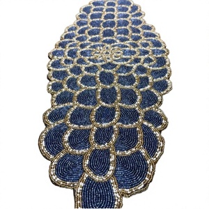 Cheesecloth Jacquard <b>Table</b> <b>Runner</b> Home <b>Dining</b> Vintage Arches Wedding Banquet Decor - Product Image 4