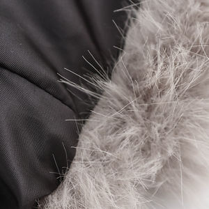 Abrigo largo de piel sintética de color sólido, abrigo de invierno de poliéster para mujer, abrigos de piel sintética de manga larga para mujer - Product Image 4