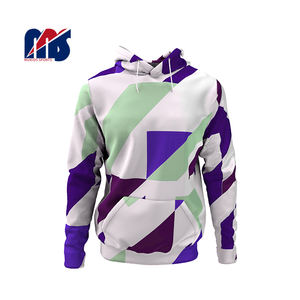 Vente en gros Pull-over à capuche en coton à manches longues à la mode noir pour hommes avec logo personnalisé OEM imprimé en quantité personnalisé personnalisé - Product Image 2