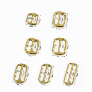 डिपेल xp184 थोक 13-50 मिमी पीतल त्रिकोणीय ग्लाइड बकल पालतू जानवरों की आपूर्ति के लिए बैकपैक बैग विशेष बैग सामान की आपूर्ति करता है। - Product Image 2