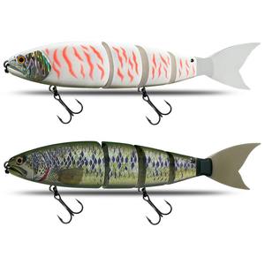 Nouvelle Arrivée : Leurre de Pêche en Mer à 4 Segments en Métal, 24,5 cm/105 g et 24,5 cm/118 g, Idéal <span class=keywords><strong>pour</strong></span> la Pêche au Dorade en Rivière et Lac – Meilleur Prix de Gros - Product Image 4