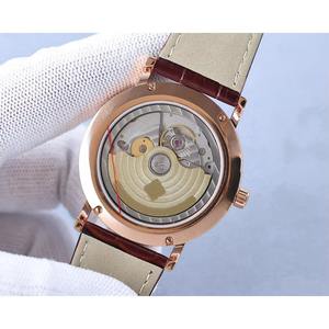 Reloj Multifuncional de Diseño Simple y Elegante con Correa de Cuero de Marca de Lujo de Calidad, Espejo de Zafiro y Esfera Blanca - Product Image 5